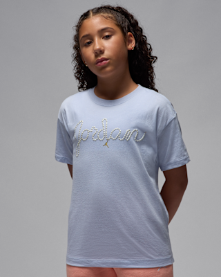 Jordan Big Kids' Pearl T-Shirt. Nike.com